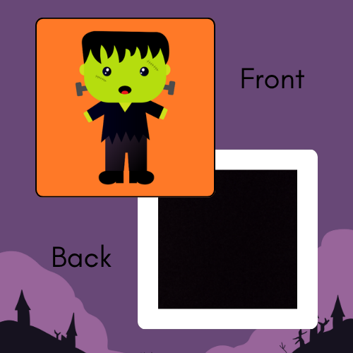 2" x 2" Kid Halloween Magnet Collection (5 Pack)